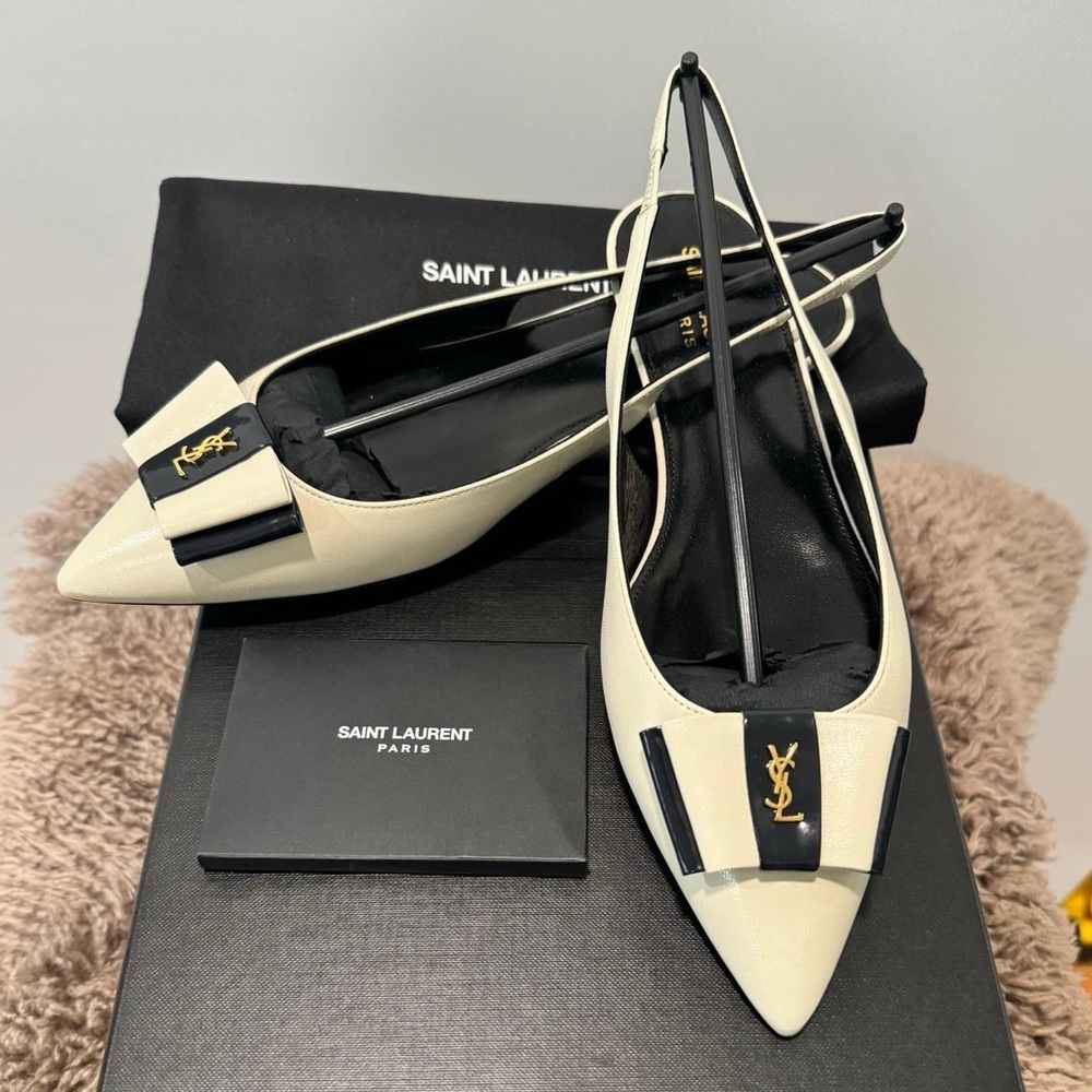YSL Anais Slingback Flats - Picture 6 of 6